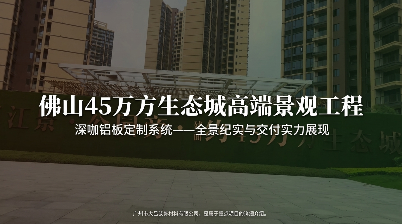 佛山小区廊架