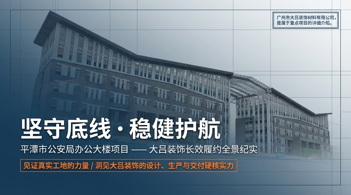 平潭公安局大楼全景