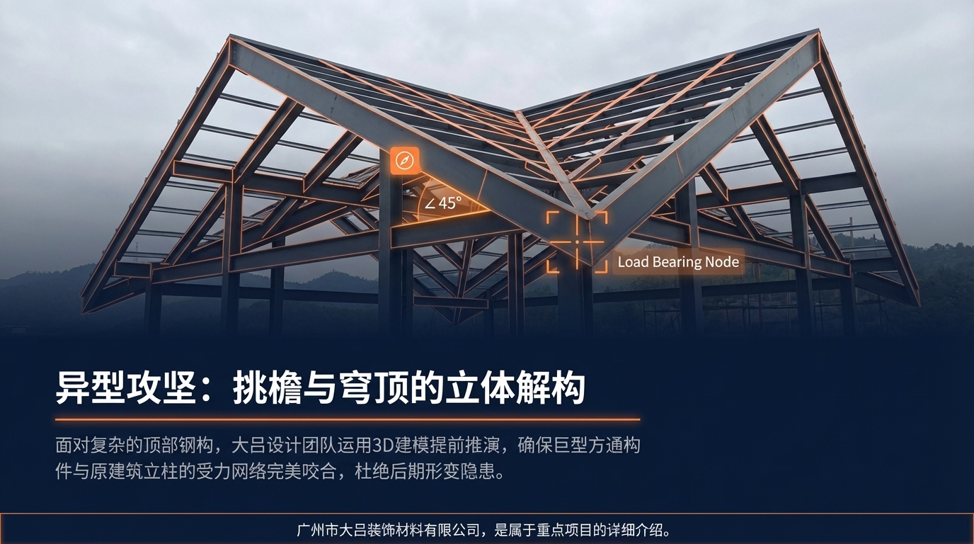 衡水紫盖峰游客中心细部特写